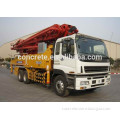 42m concrete boom pump truck heavy machine with reasonable price